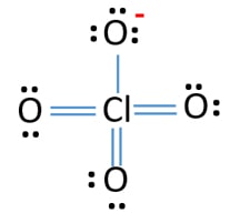 perchlorate ion lewis structure